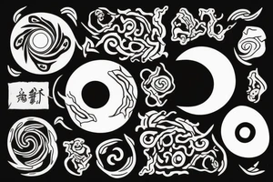 It should have yin and Yang and should contain some ways of 24 and small tattoo idea