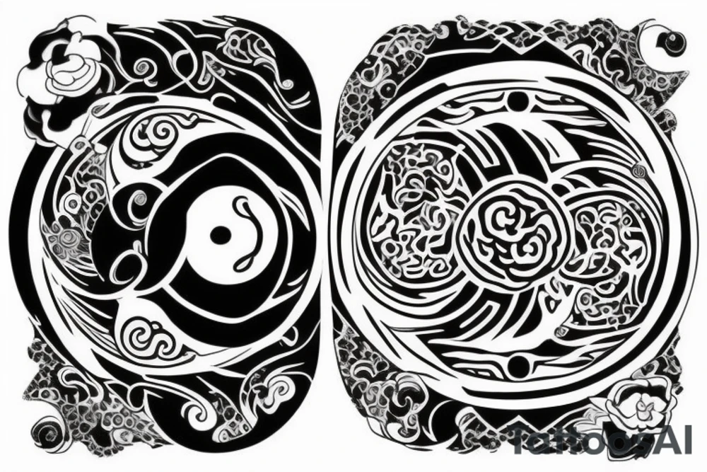 It should have yin and Yang and should contain some ways of 24 and small tattoo idea
