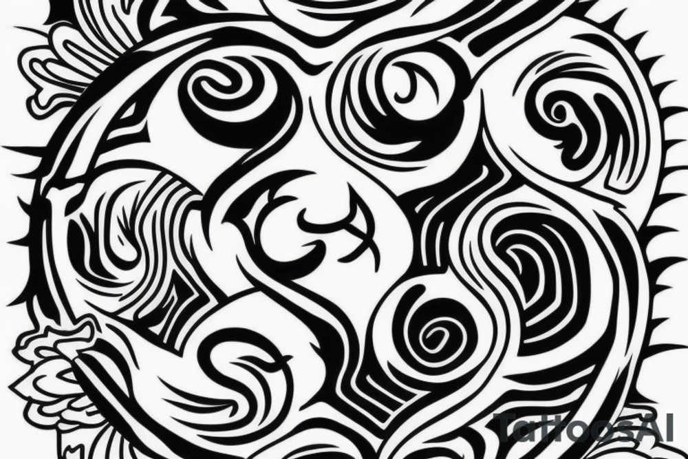 It should have yin and Yang and should contain some ways of 24 and small tattoo idea