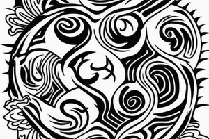 It should have yin and Yang and should contain some ways of 24 and small tattoo idea