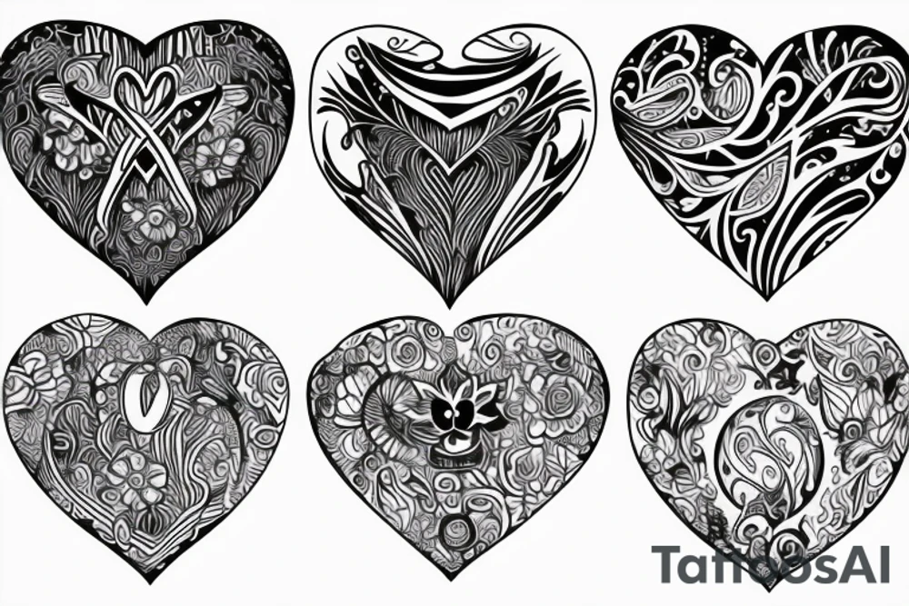 heart tattoo idea