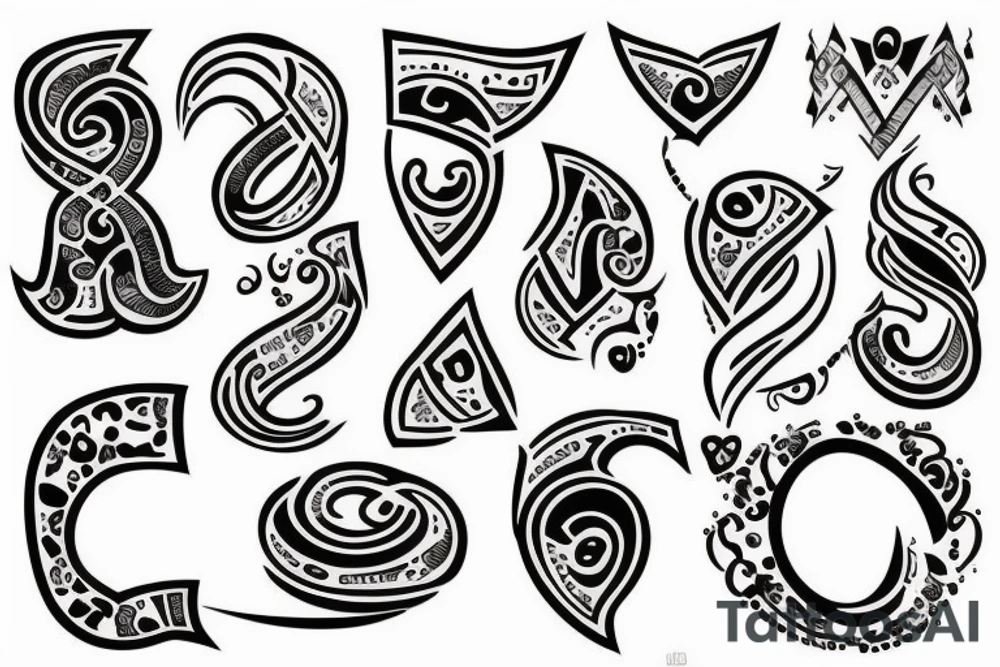 a tatoo number "999" tattoo idea