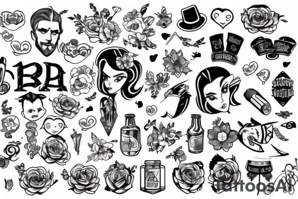 Человек бензопила tattoo idea