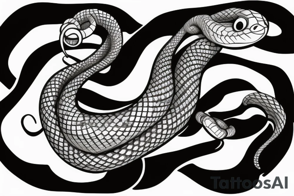 snake tattoo idea