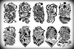 Puzzle piece tattoo idea