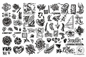 Puzzle piece tattoo idea