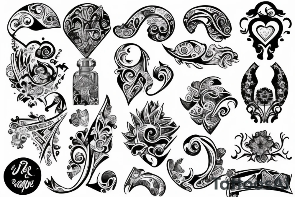 Puzzle piece tattoo idea