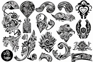 Puzzle piece tattoo idea