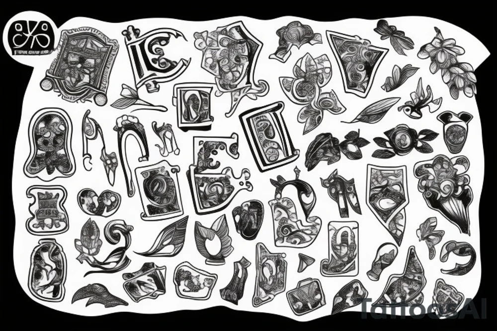 Puzzle piece tattoo idea