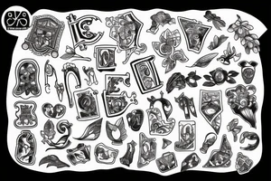 Puzzle piece tattoo idea