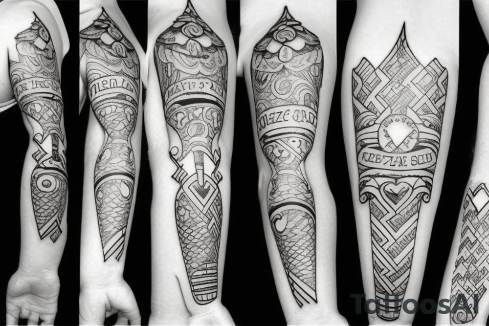 Puzzle piece tattoo idea