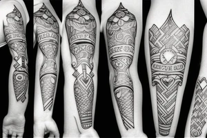 Puzzle piece tattoo idea