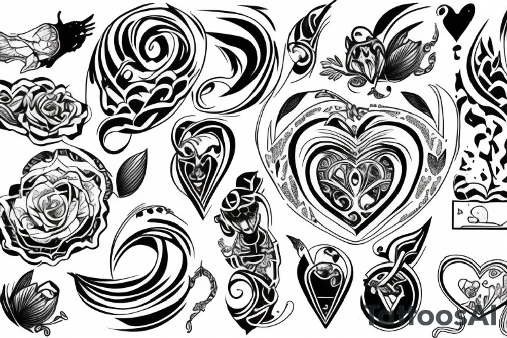Heartbeat tattoo idea