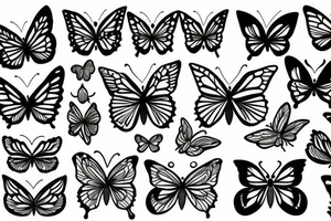 A butterfly tattoo idea