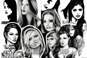 Famous female criminals / drug kingpins / criminal masterminds tattoo idea