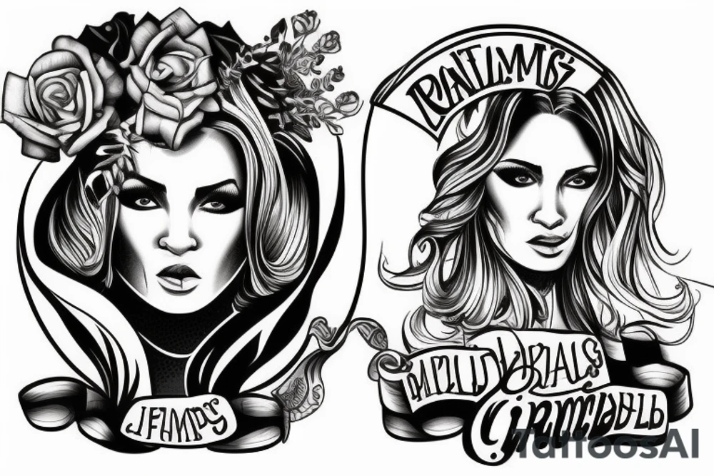 Real life Famous female criminals / drug kingpins / criminal masterminds tattoo idea