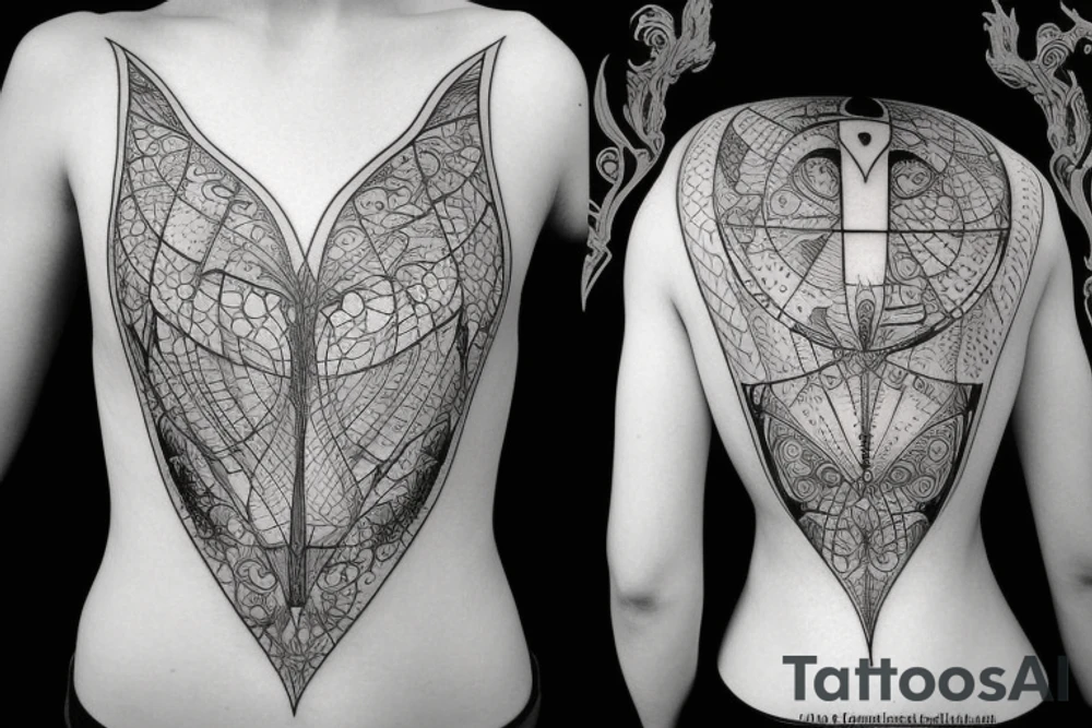 hourglass tattoo idea