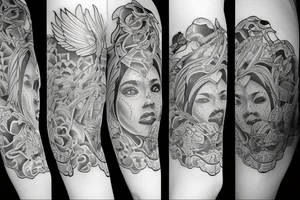 ampulheta tattoo idea