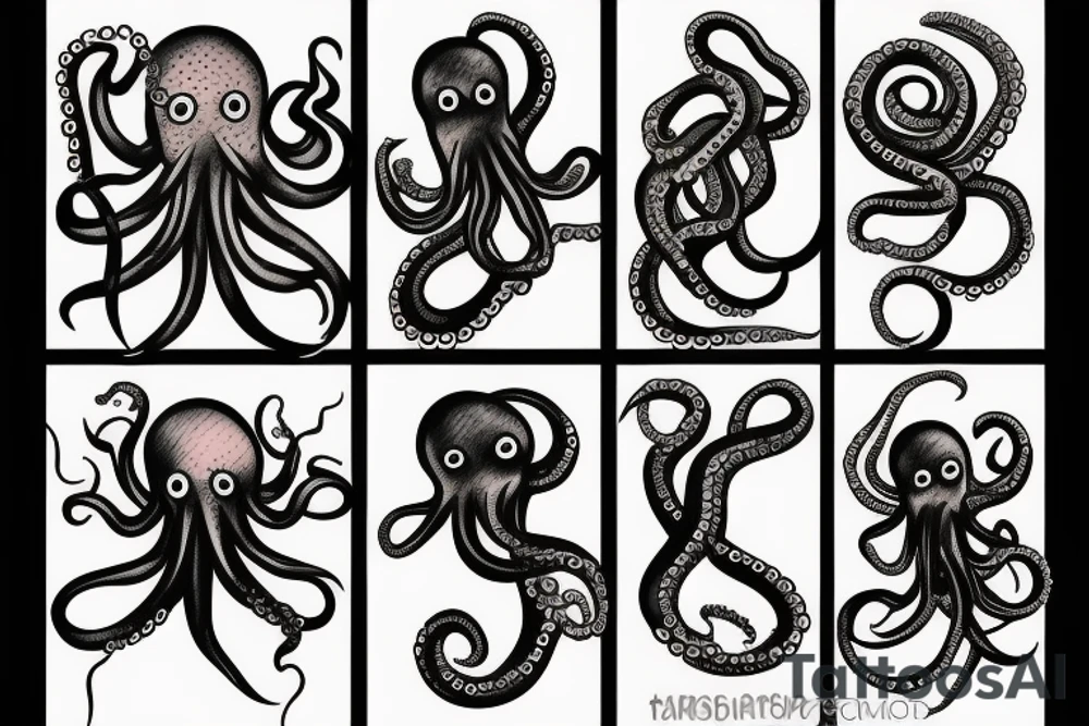 octopus tattoo idea