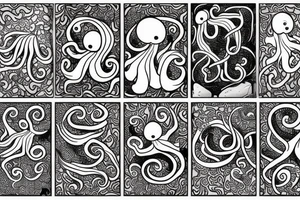 a little octopus tattoo idea