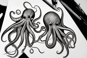 a little octopus tattoo idea