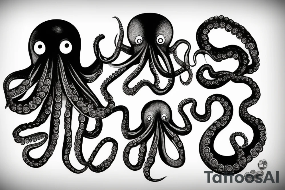 a little octopus tattoo idea