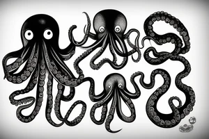 a little octopus tattoo idea