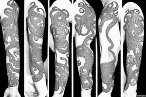 a little octopus tattoo idea