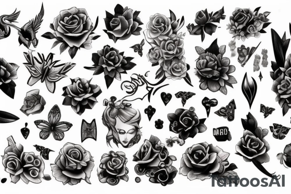 woman tattoo tattoo idea