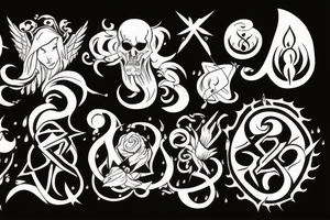 Spellwork tattoo tattoo idea