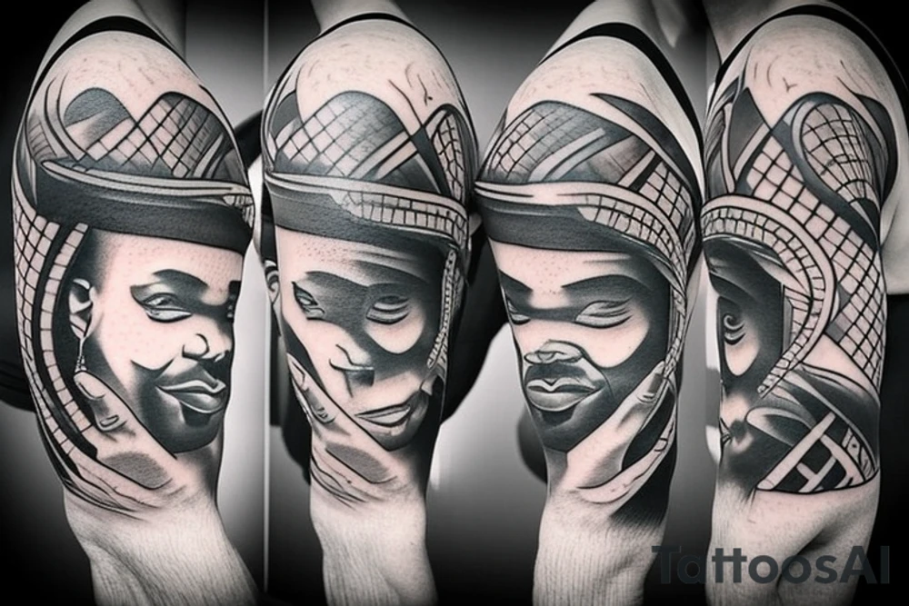 Stereotypical Black Guy tattoo idea