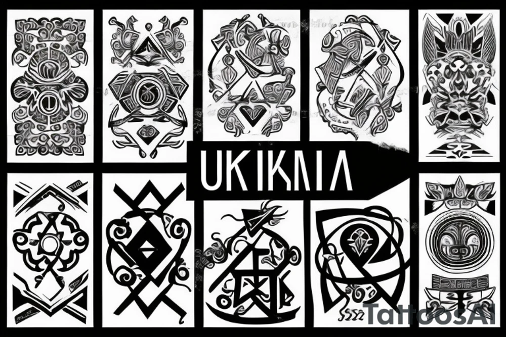 Ukranian Symbol tattoo idea