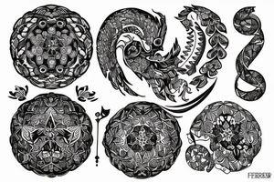 Ukrainian Symbol tattoo idea