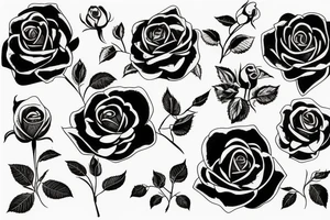 Beautiful Rose tattoo idea