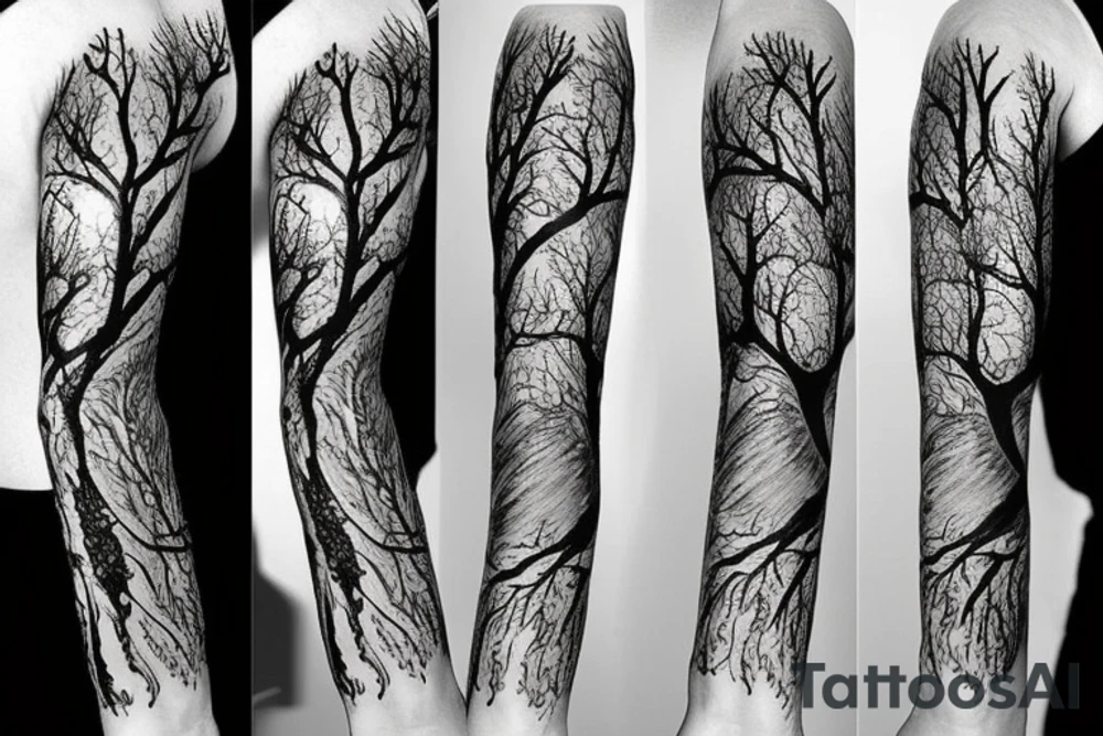 Huge Tree tattoo idea