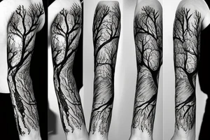 Huge Tree tattoo idea