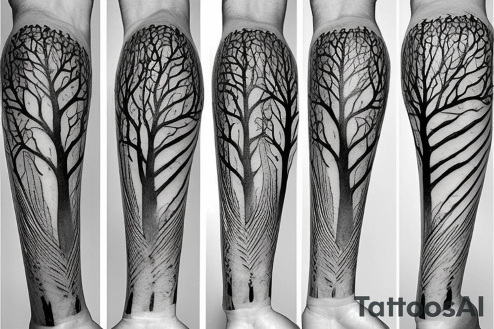 Huge Tree tattoo idea