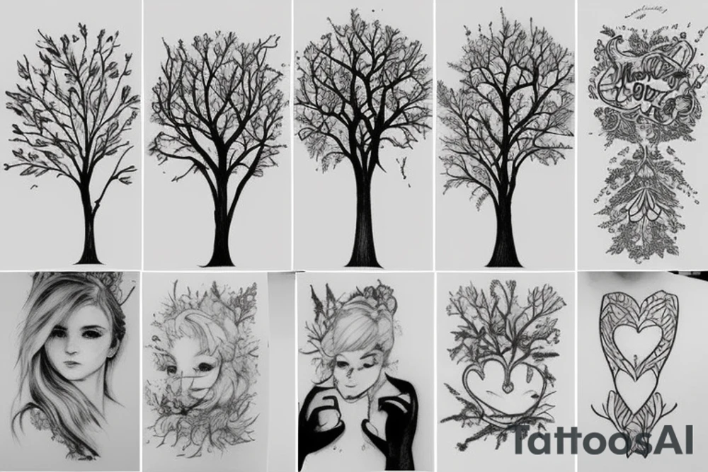 Huge Tree tattoo idea