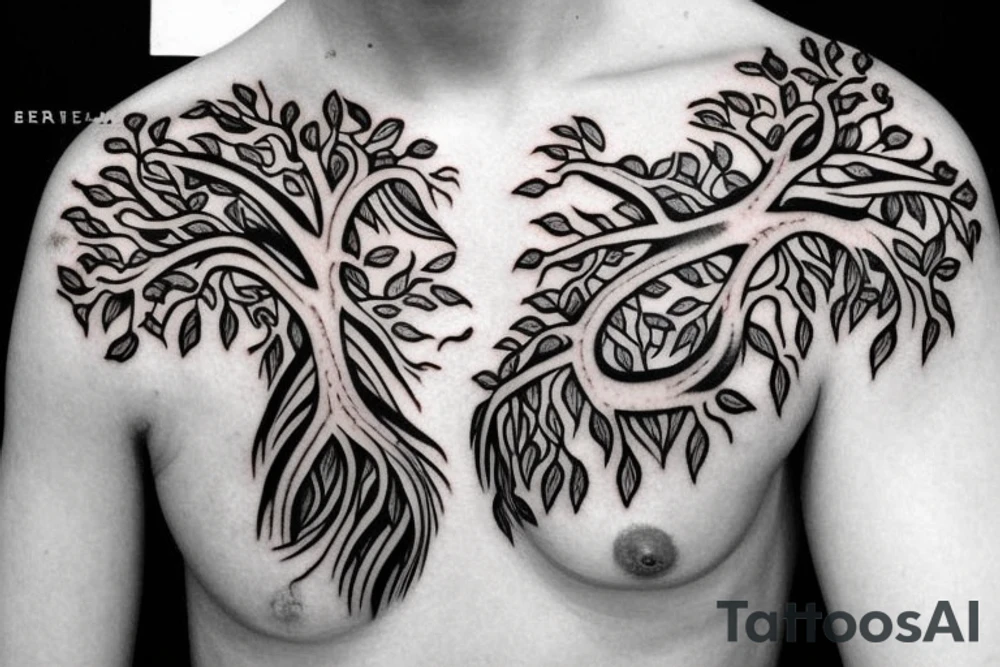 Huge Tree tattoo idea