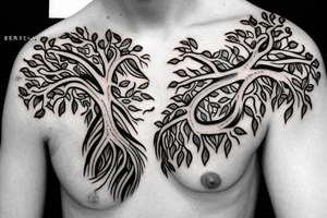 Huge Tree tattoo idea