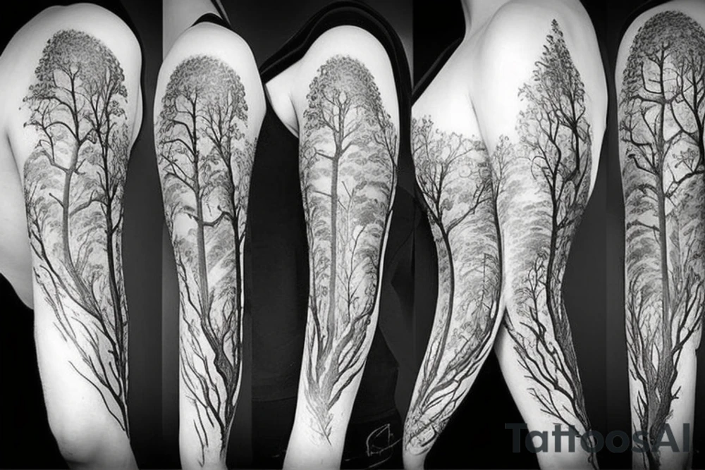 Huge Tree tattoo idea