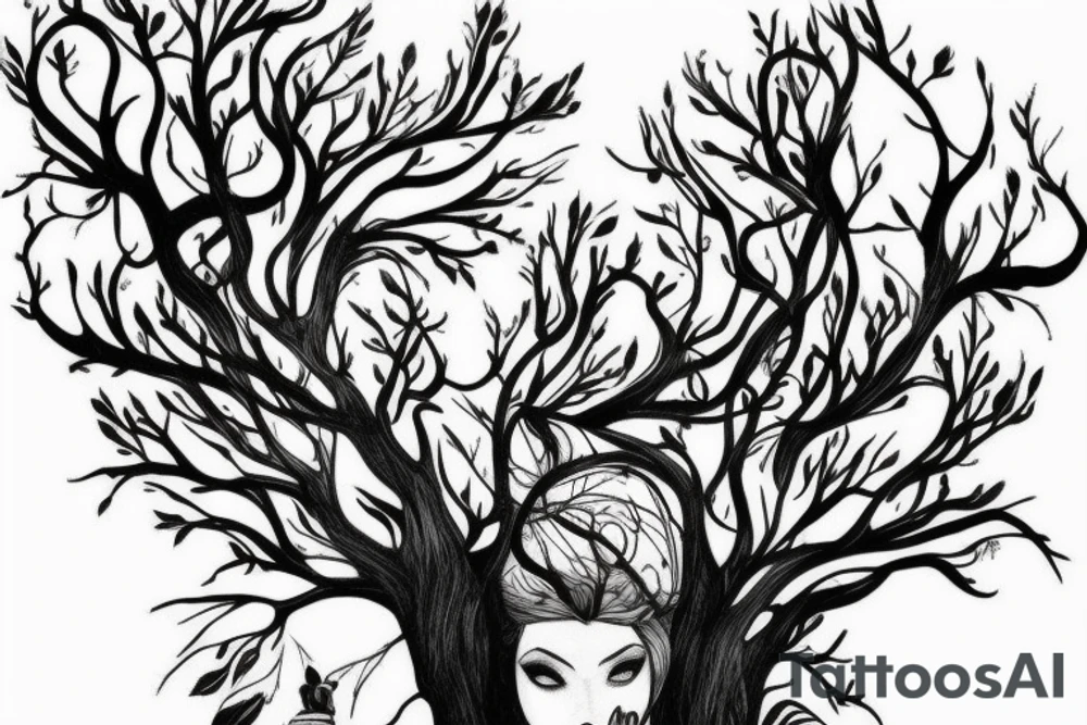 Huge Tree tattoo idea