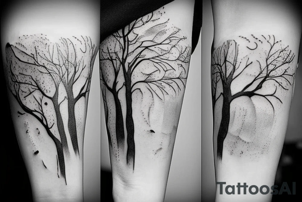 Huge Tree tattoo idea