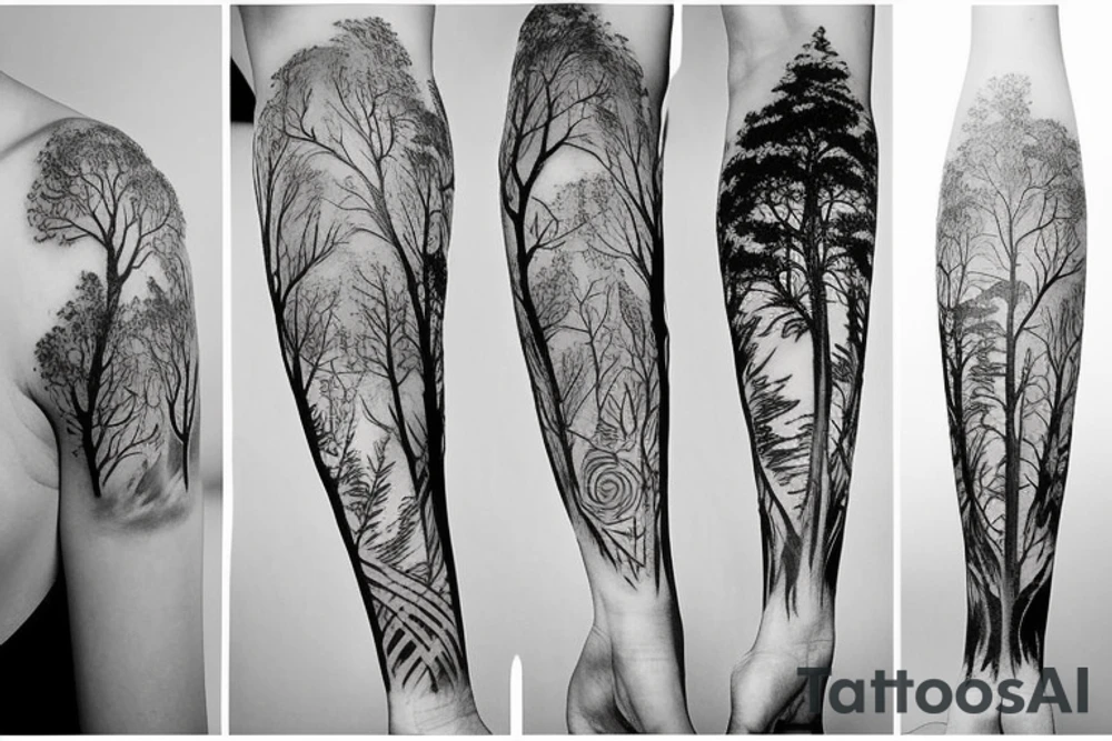 Huge Tree tattoo idea