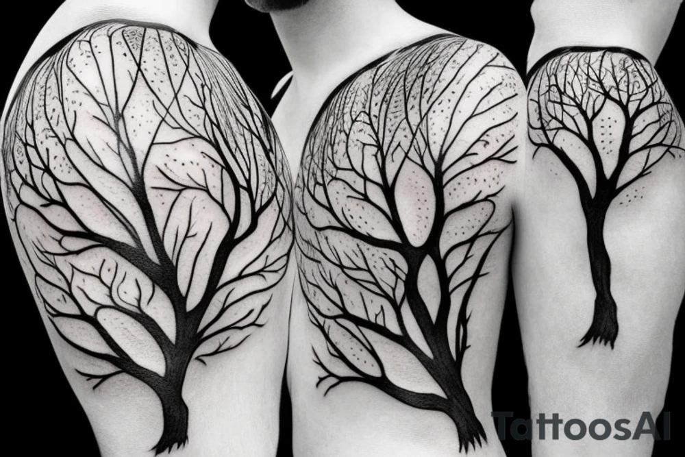 Huge Tree tattoo idea