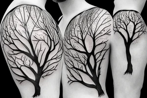 Huge Tree tattoo idea