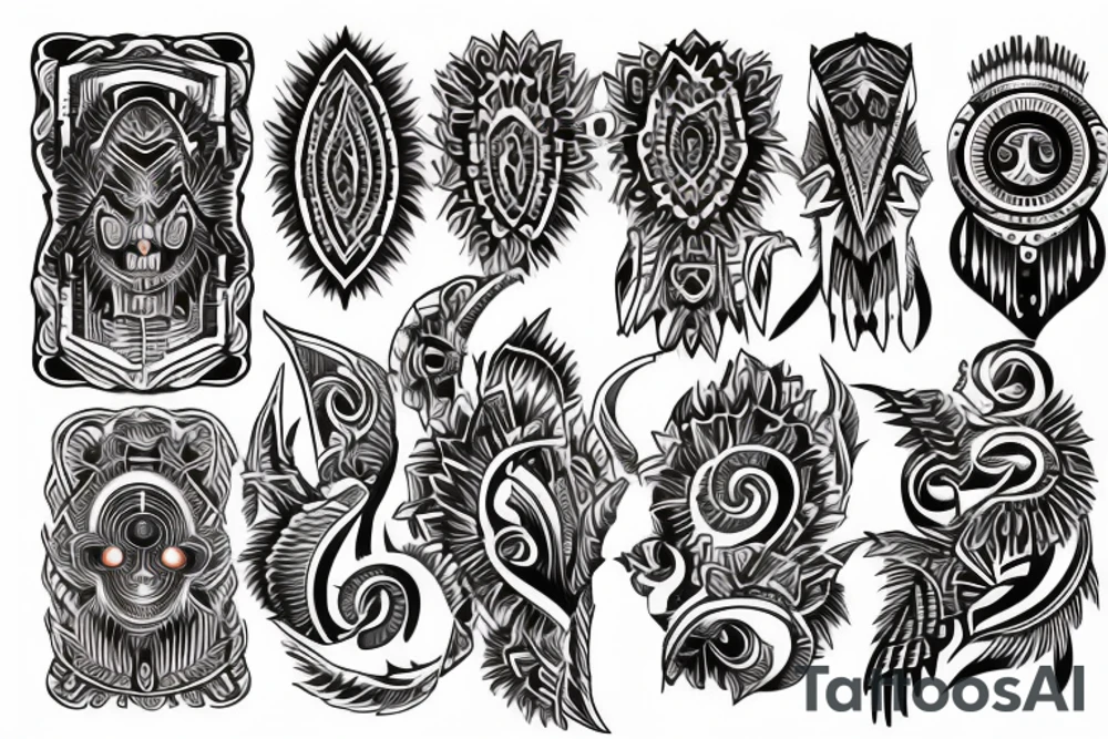 Back Piece tattoo idea