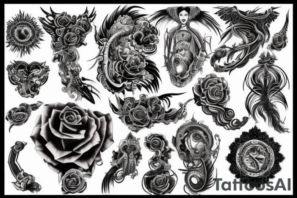 Amazing Back Tattoo tattoo idea