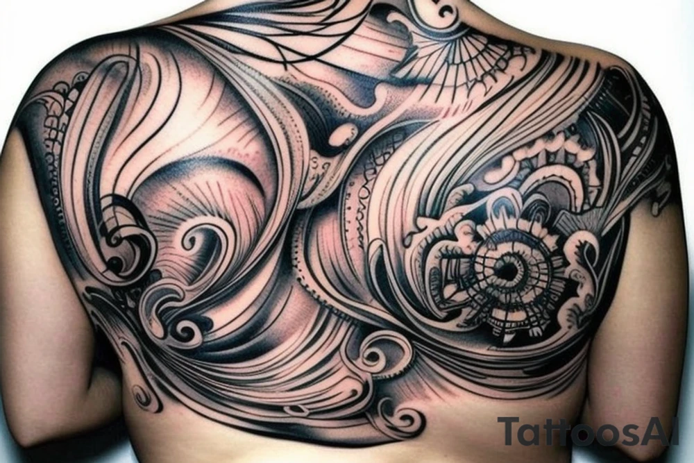 Amazing Back Tattoo tattoo idea