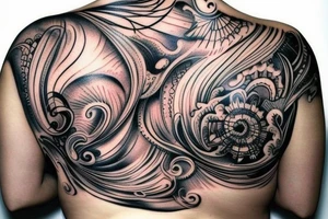 Amazing Back Tattoo tattoo idea